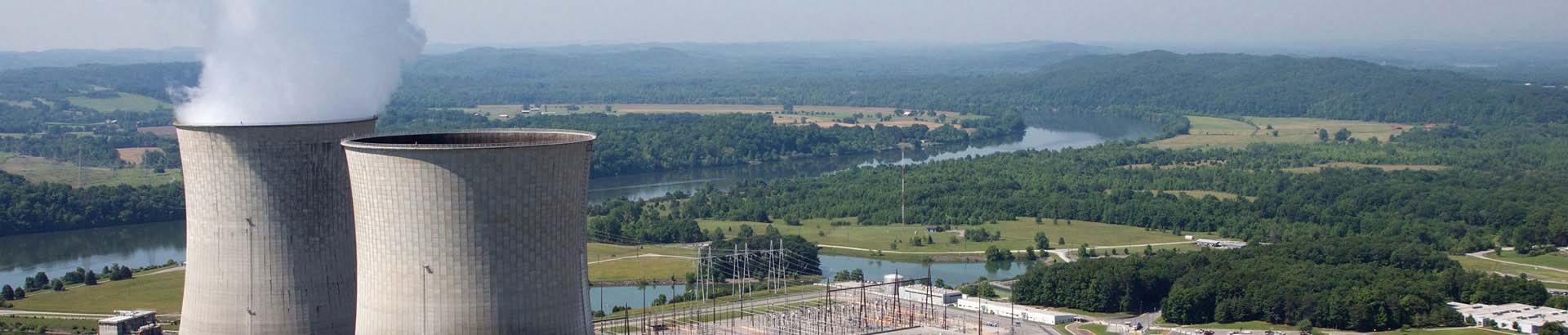 Aerial view of Watts Bar